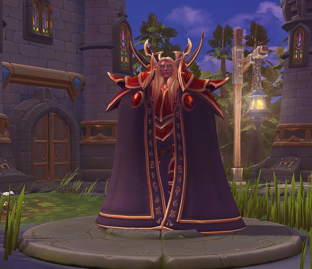 The Warlock at hero select